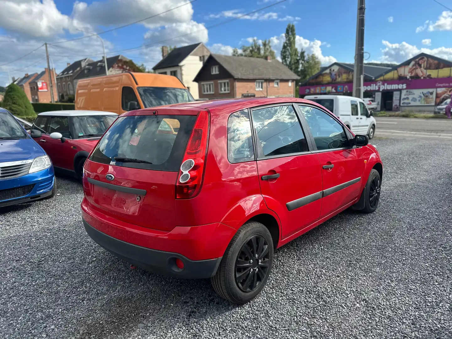 Ford Fiesta 1.4i 16v 100 Durashift Rouge - 2