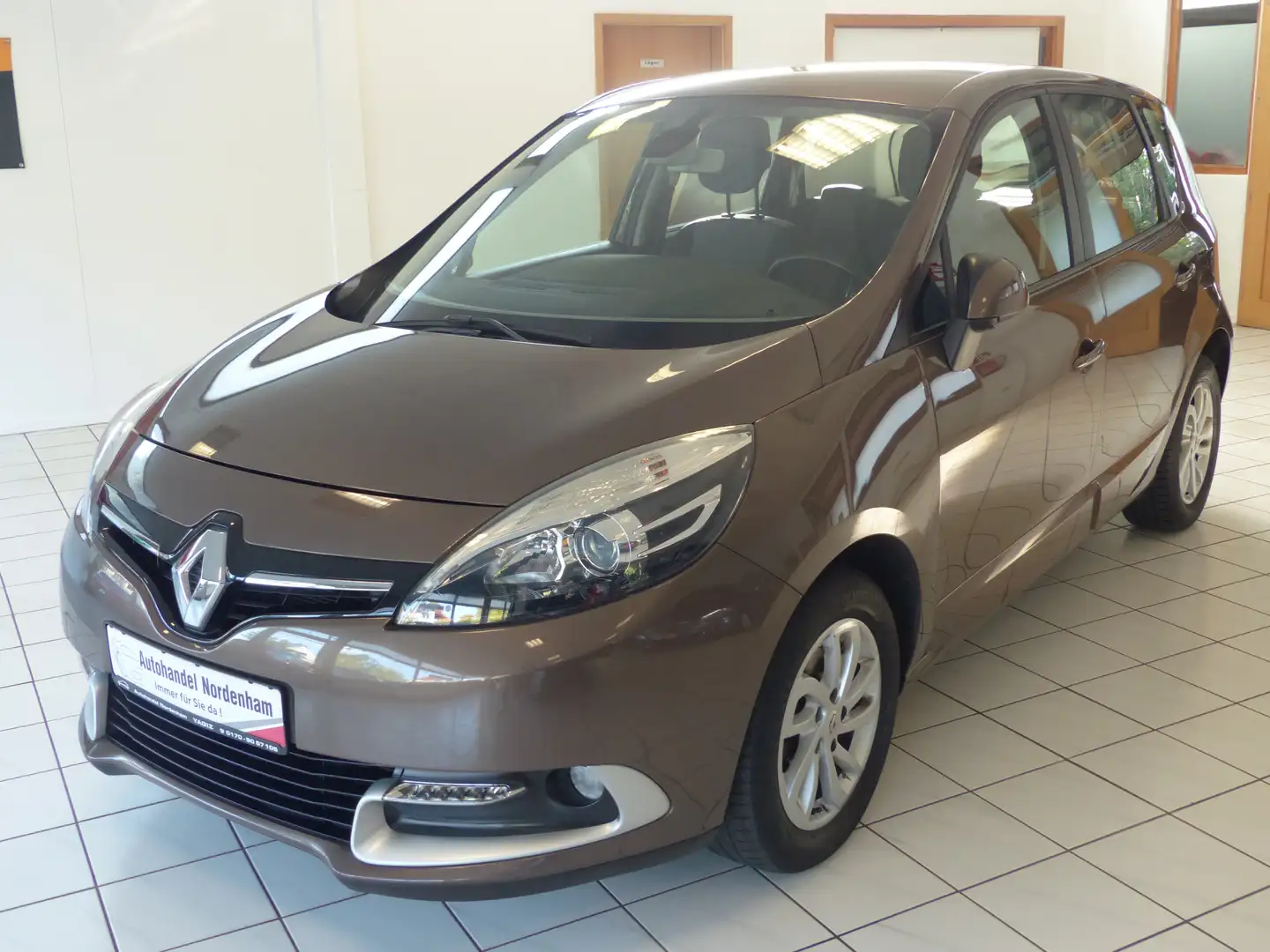 Renault Scenic 1.2 TCe Paris*KLIMAAUTOMATIK*NAVI*TÜV NEU* Braun - 2
