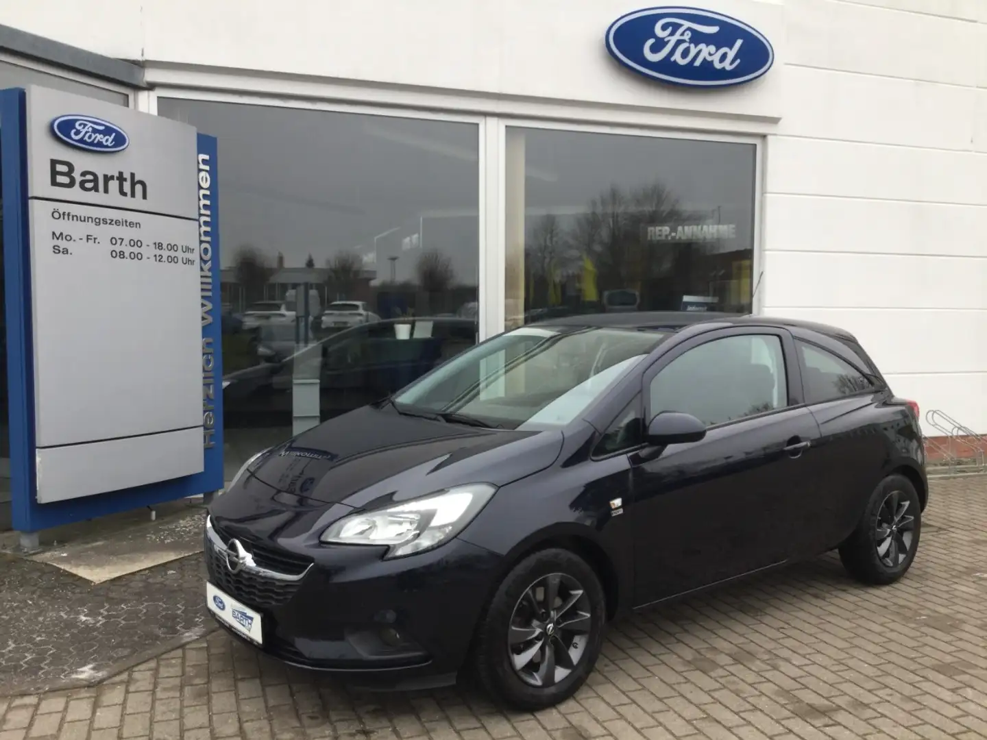 Opel Corsa E ecoFlex 1.4 Turbo 120 Jahre Modrá - 2