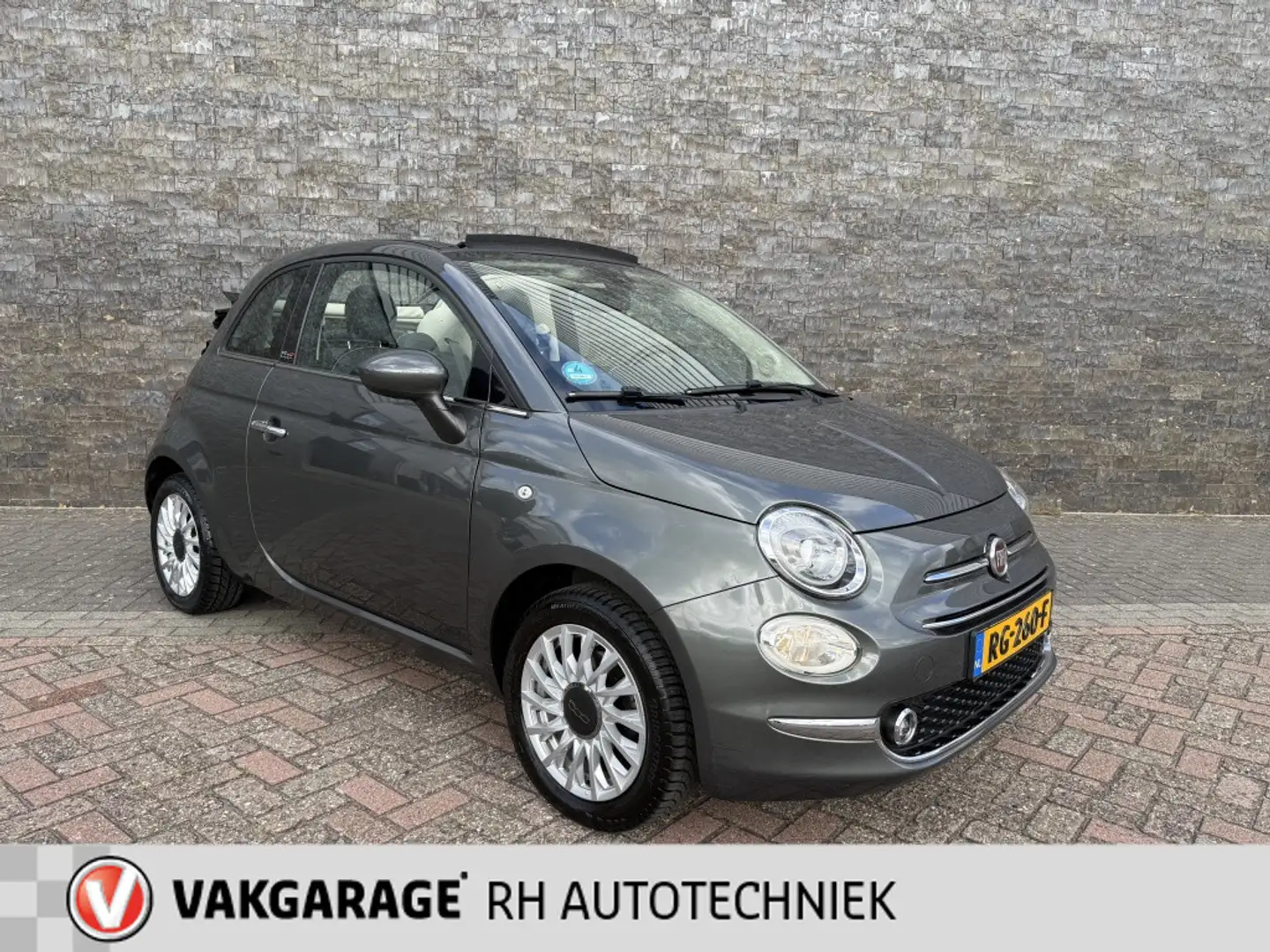 Fiat 500C 1.2 Lounge Grijs - 2