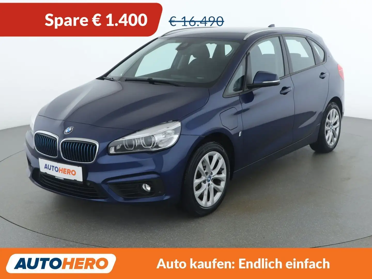 BMW 225 225xe Active Tourer Advantage Blau - 1