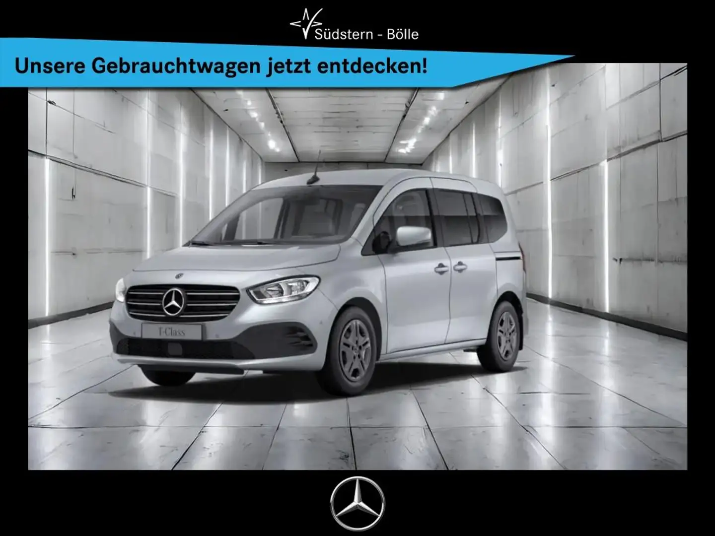 Mercedes-Benz T-Class T 160 STYLE MBUX+NAV+KAMERA+KLIMA+TEMPOM+SHZ+DAB Plateado - 1