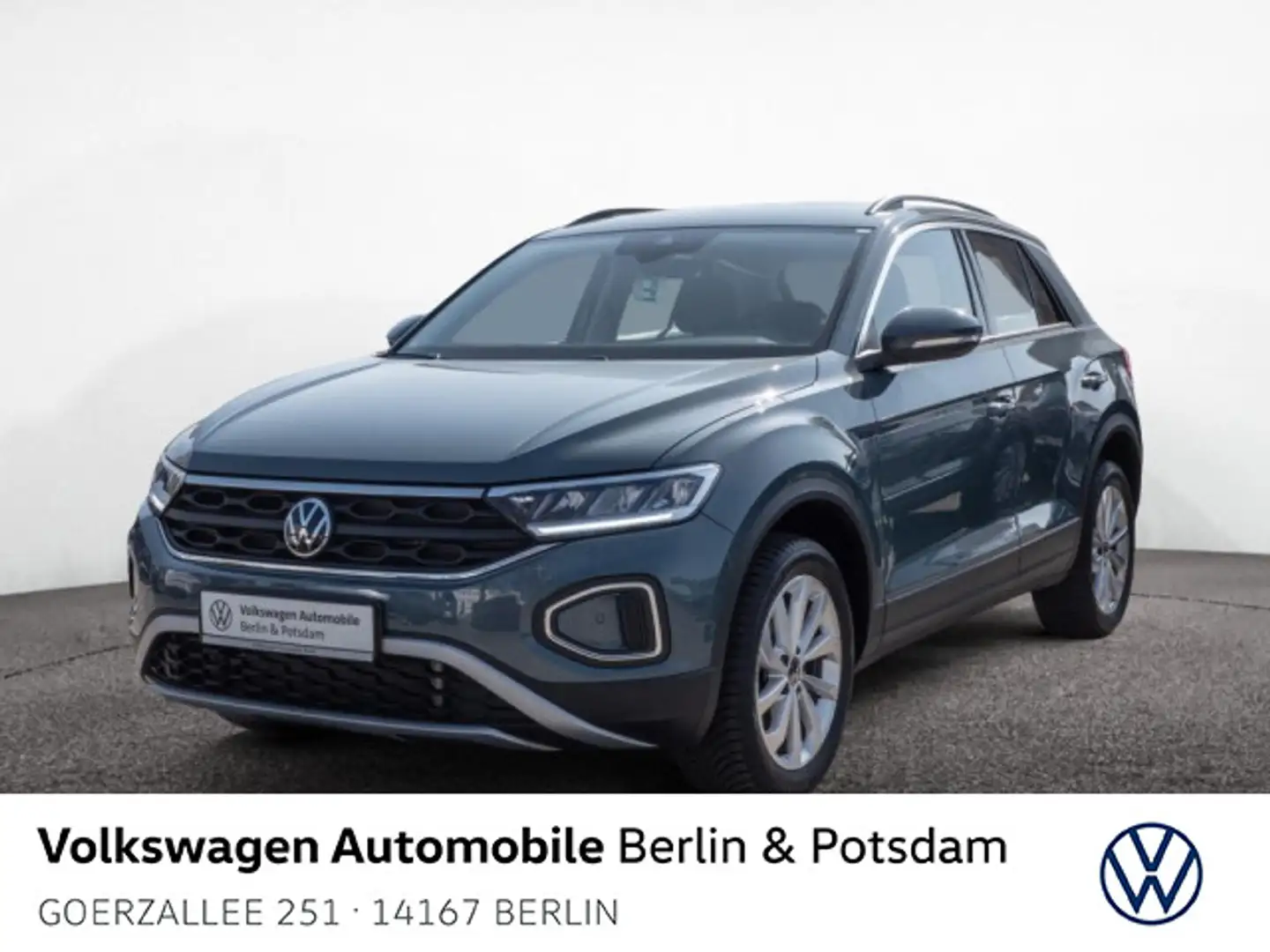 Volkswagen T-Roc 1.5 TSI DSG Life Navi LED PDC SHZ Telefon Blauw - 1