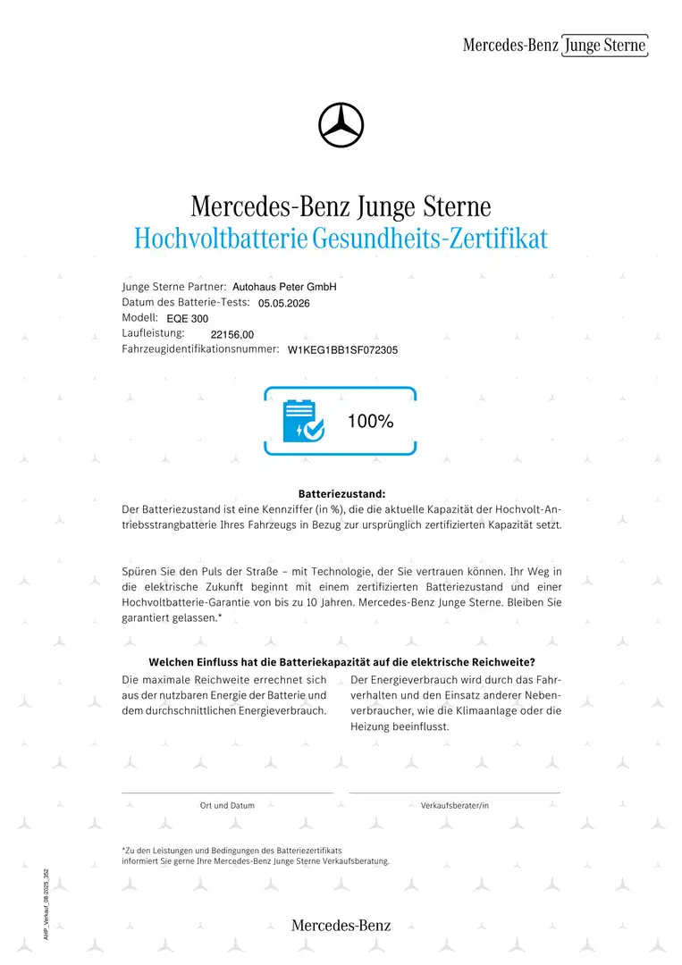 Mercedes-Benz EQE 300 AMG/LED/Panorama-SD/Memory-P./Distronic Grau - 2