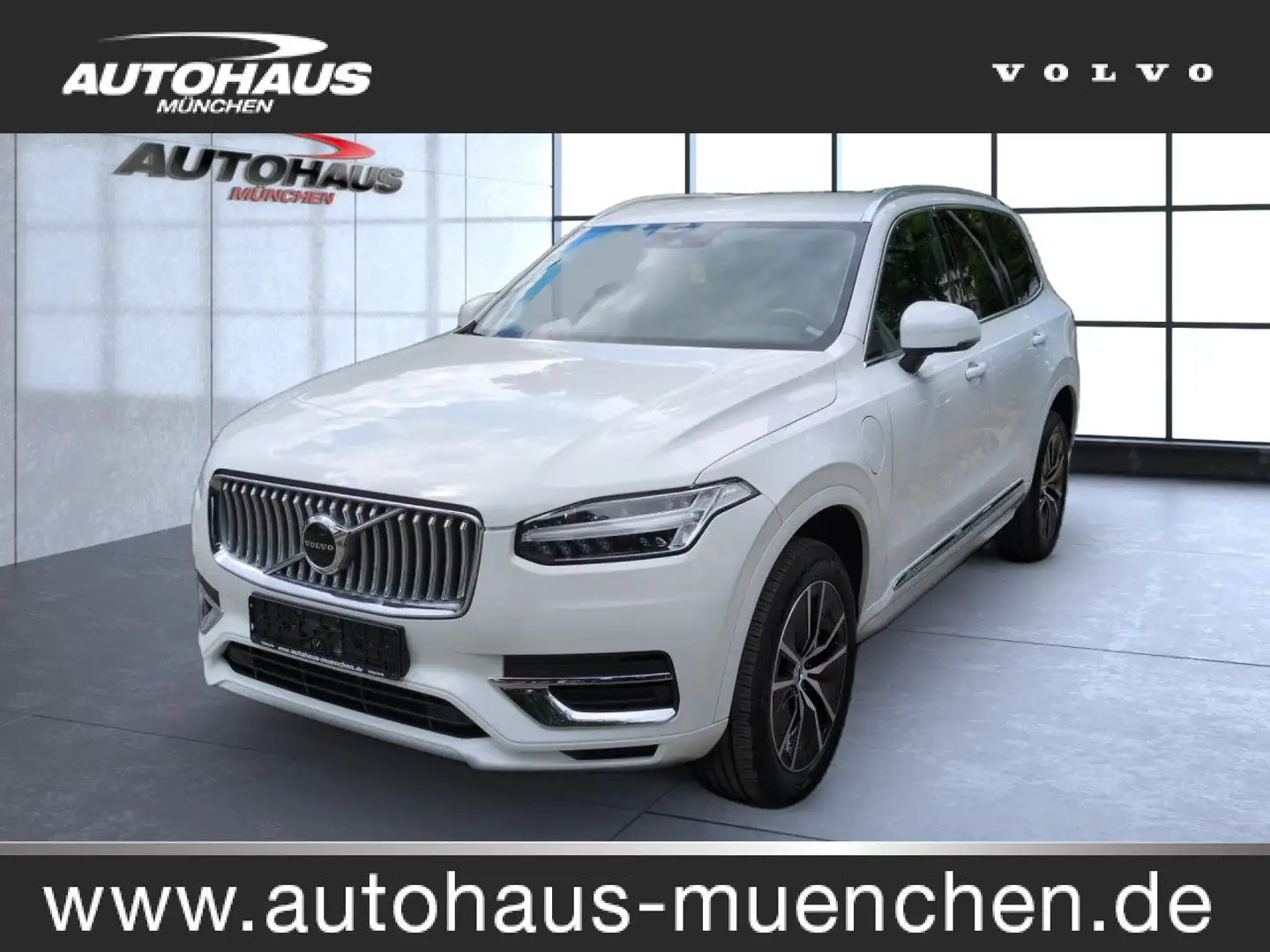 Volvo XC90 XC 90 Inscription Expression Recharge Plug-In Hybr White - 1