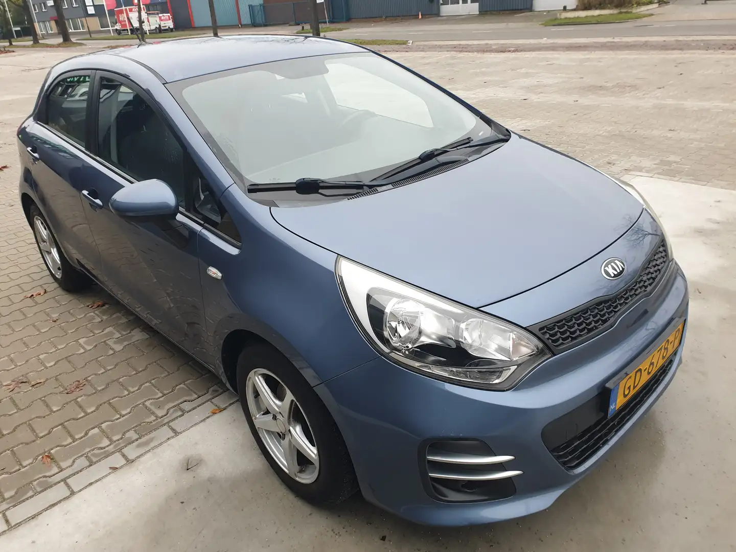 Kia Rio Rio 1.2 CVVT Comfortline Blauw - 1