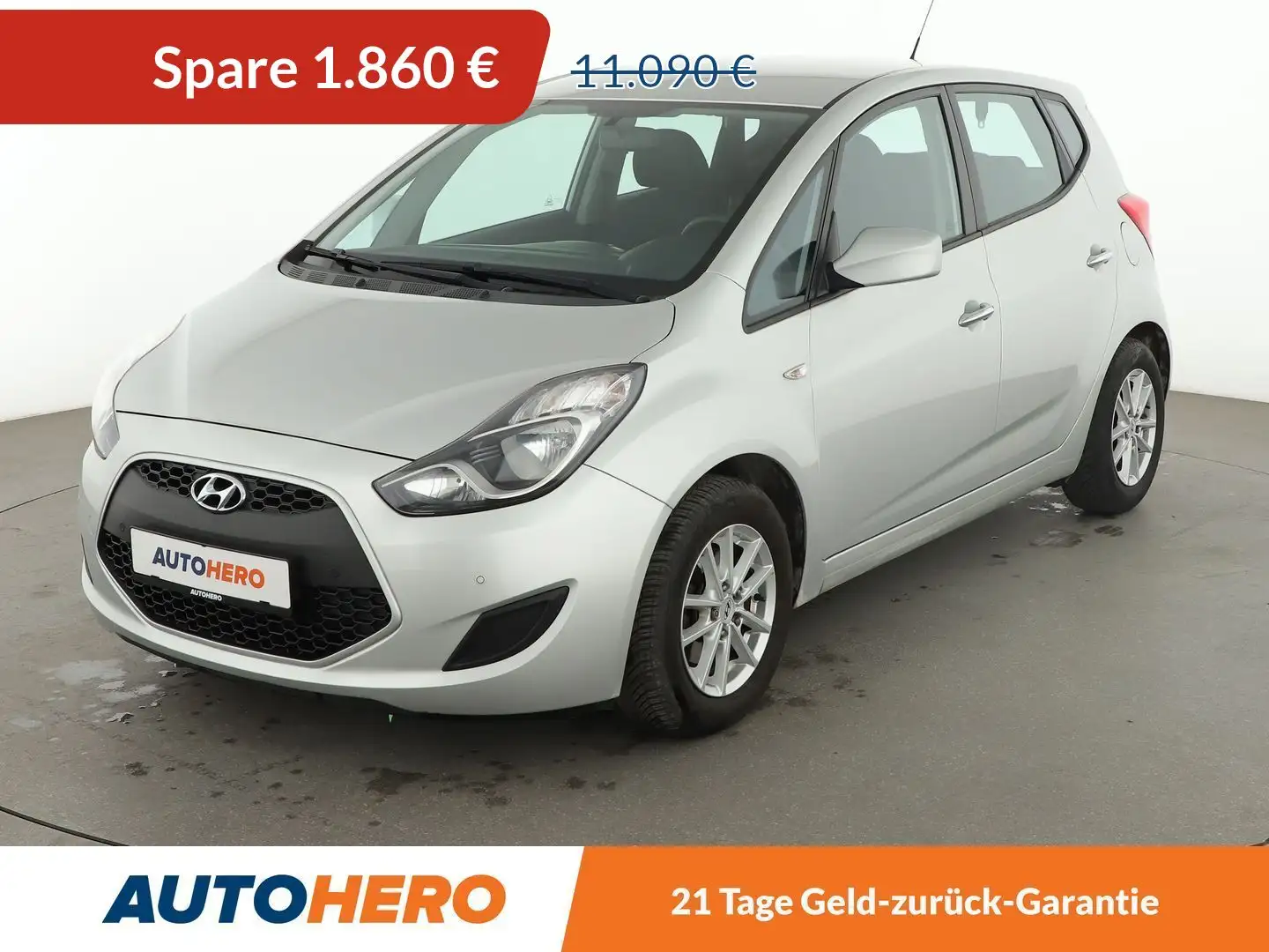 Hyundai iX20 1.4 Classic Blue*PDC*ALU*KLIMA* Срібний - 1