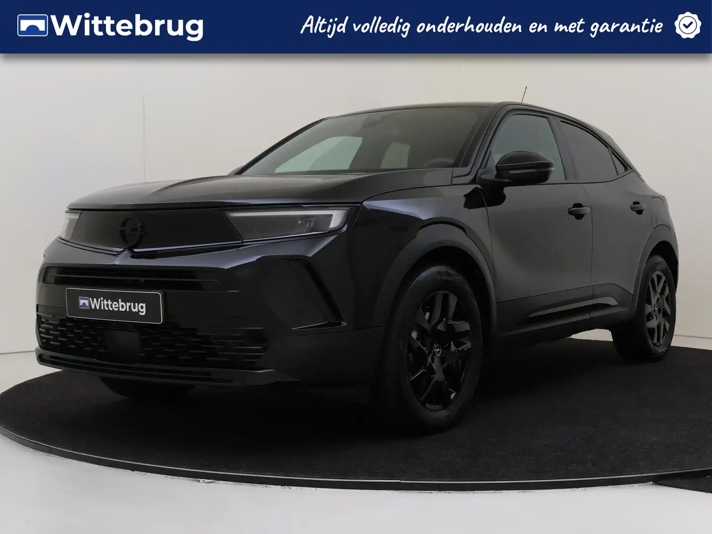 Opel Mokka 1.2 Turbo Hybrid GS AUTOMAAT !! Zwart - 1