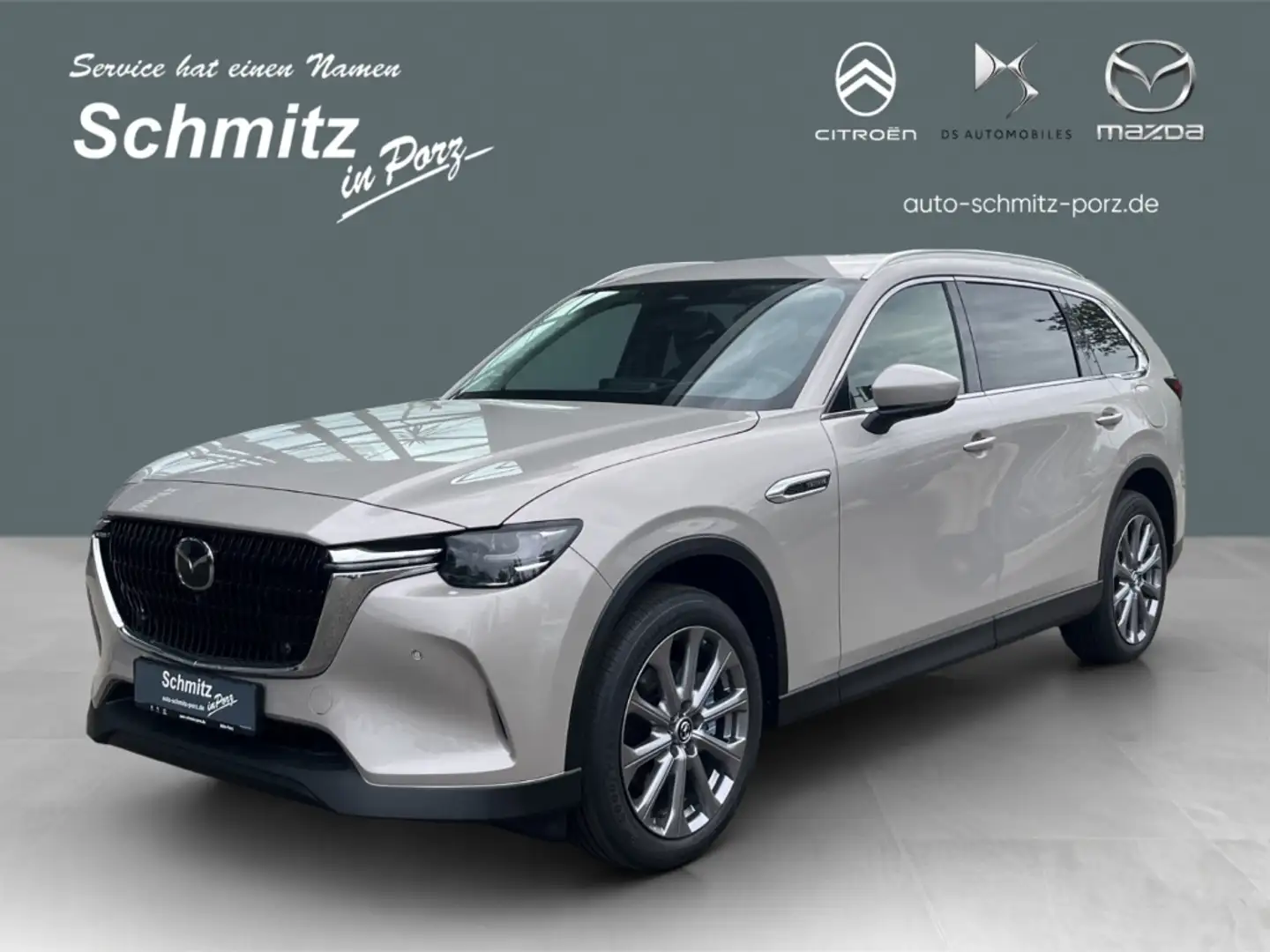 Mazda CX-80 EXCLUSIVE-LINE COSO DRAS Matrix-LED Navi Bose 360 Brąz - 1