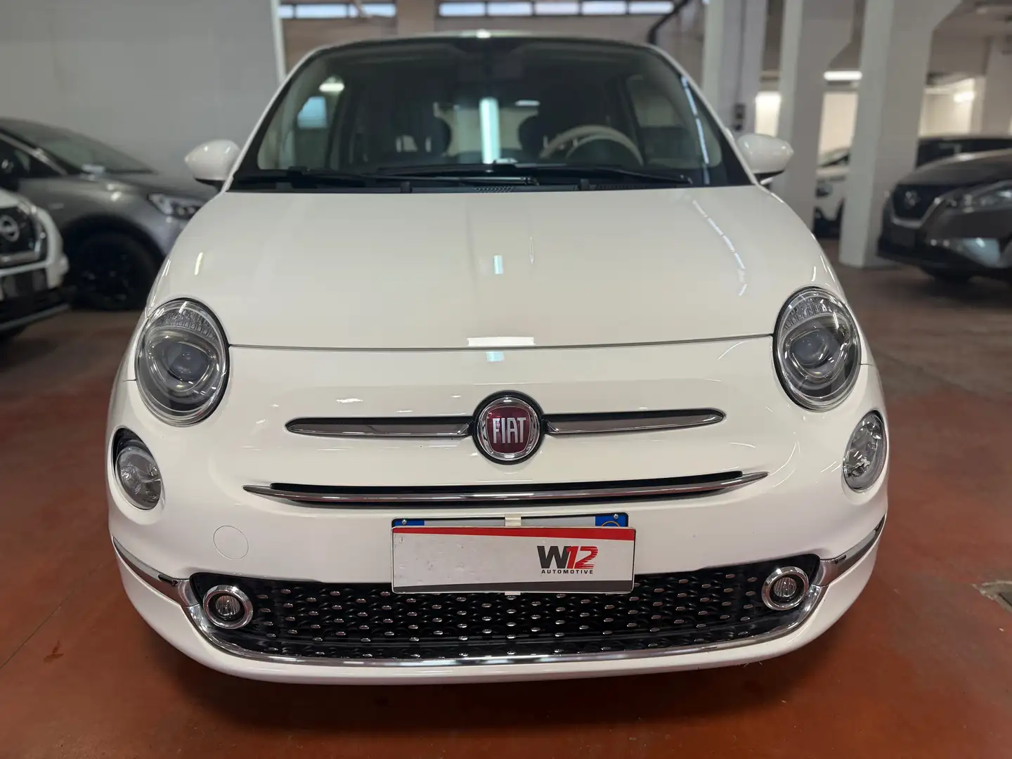 Fiat 500 500 1.0 hybrid 70cv/ TFT/ PDC/ CLIMA AUT/ TETTO PA Bianco - 2