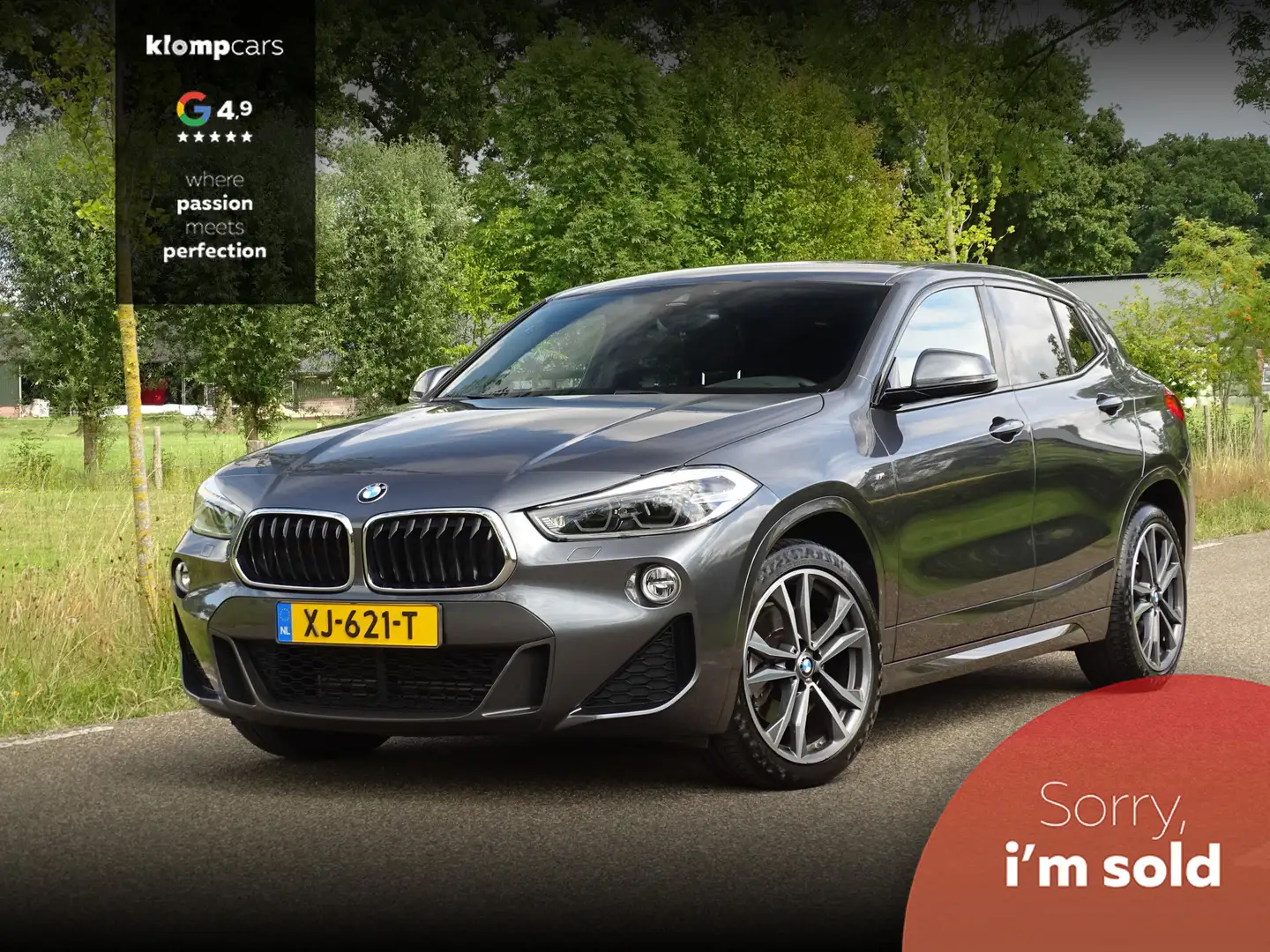 BMW X2 sDrive20i M-Sport | Leer | Stoelverw | 19inch | Tr Grijs - 1