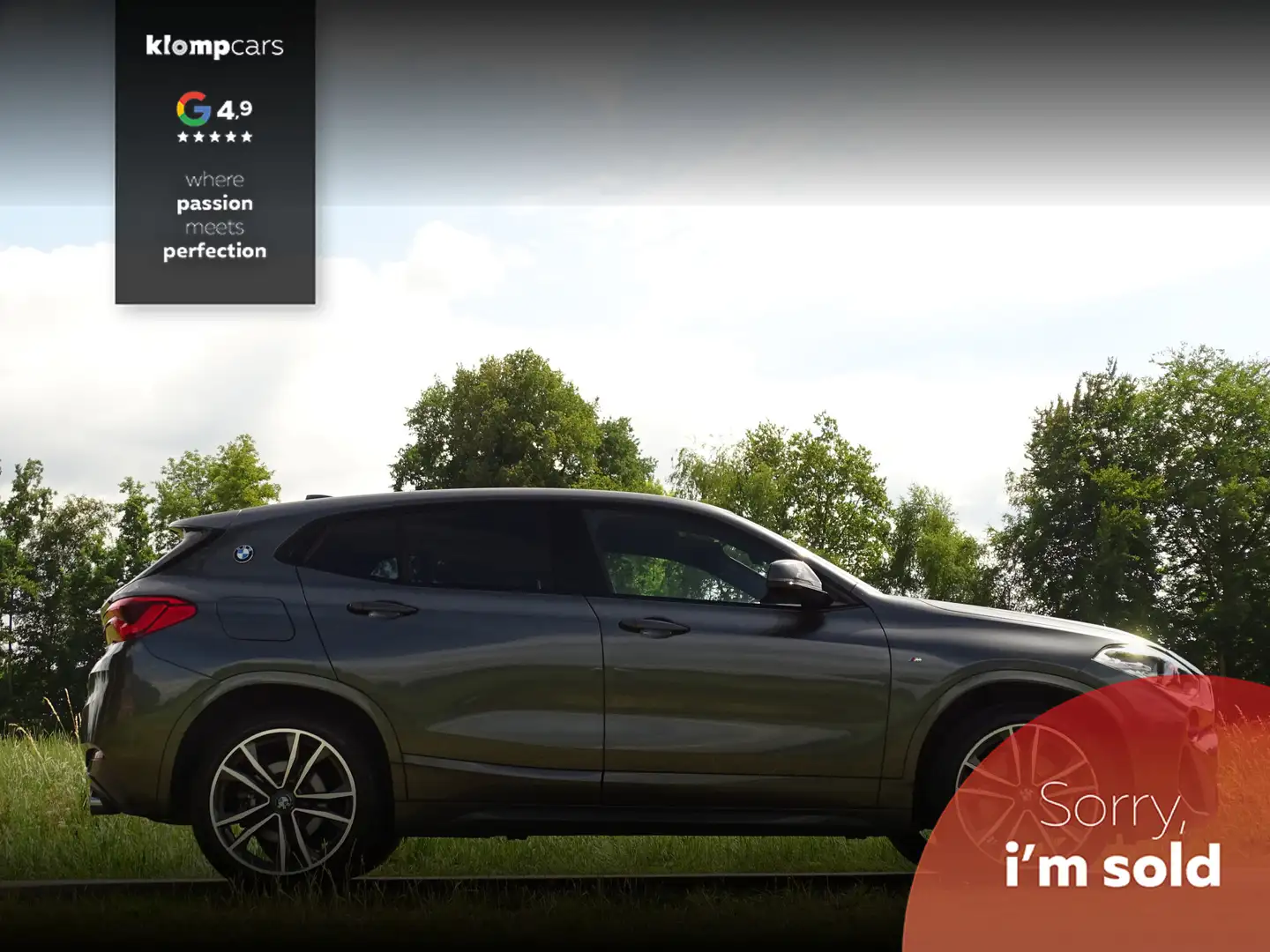 BMW X2 sDrive20i M-Sport | Leer | Stoelverw | 19inch | Tr Grijs - 2