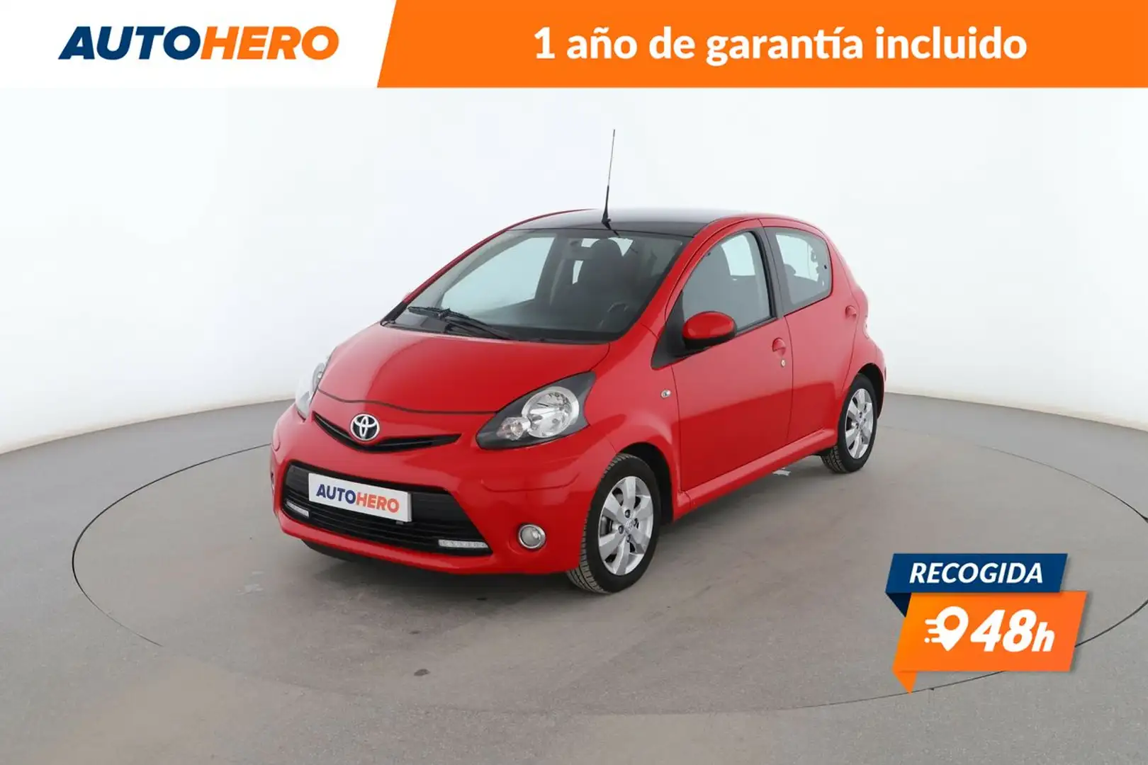 Toyota Aygo 1.0 City Rojo - 1