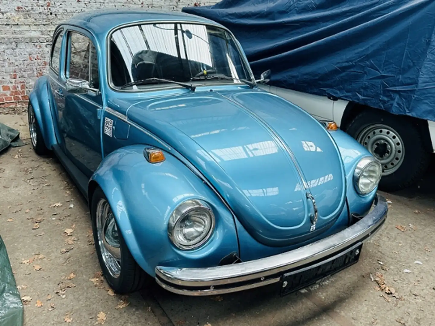 Volkswagen Käfer RESTAURIERT H-ZUL. 40er WEBER 1.6l KERSCHER KOTFL Blau - 2