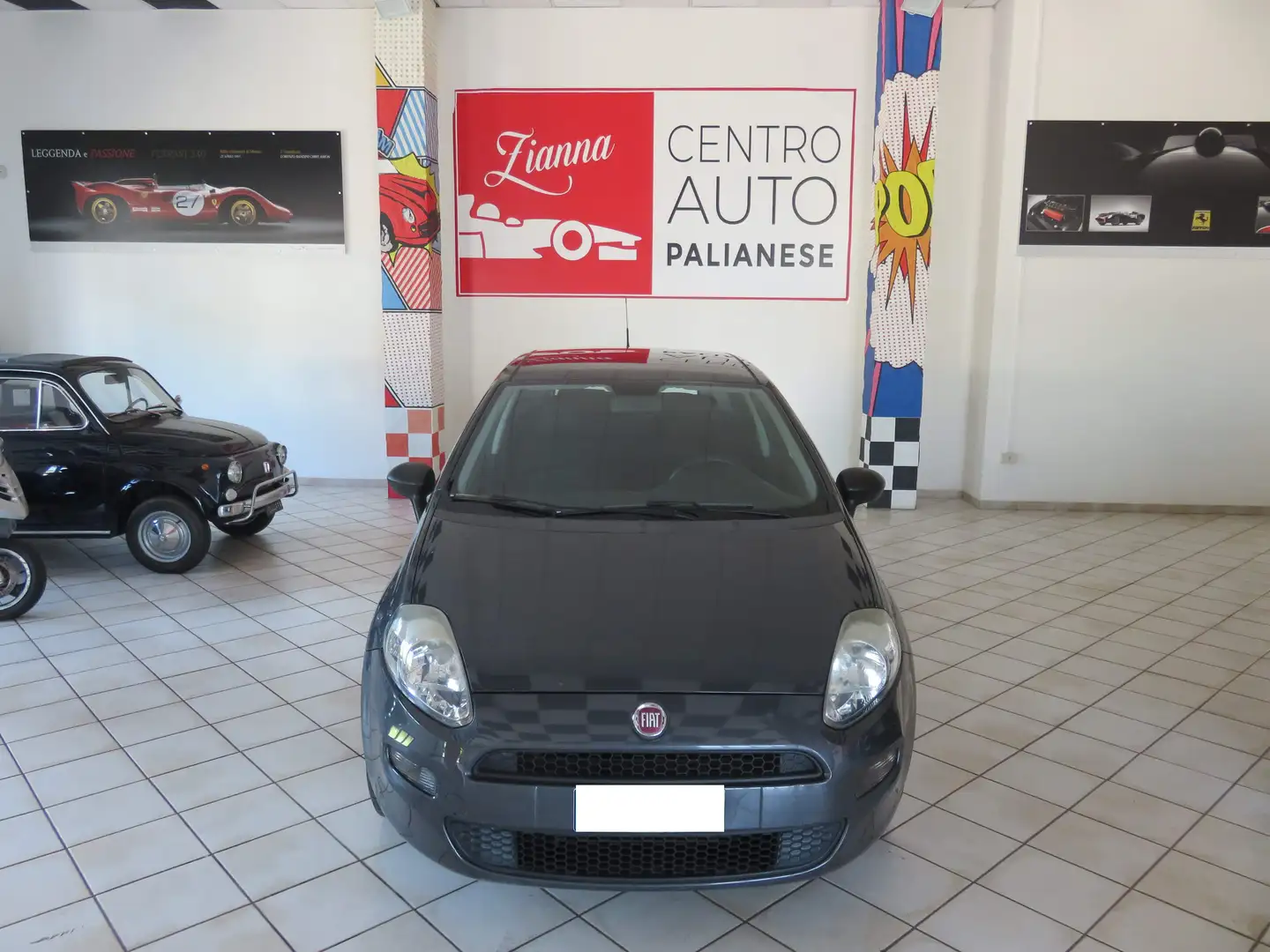 Fiat Punto Punto III 2012 5p 1.3 mjt 16v pop 75cv* Grau - 1