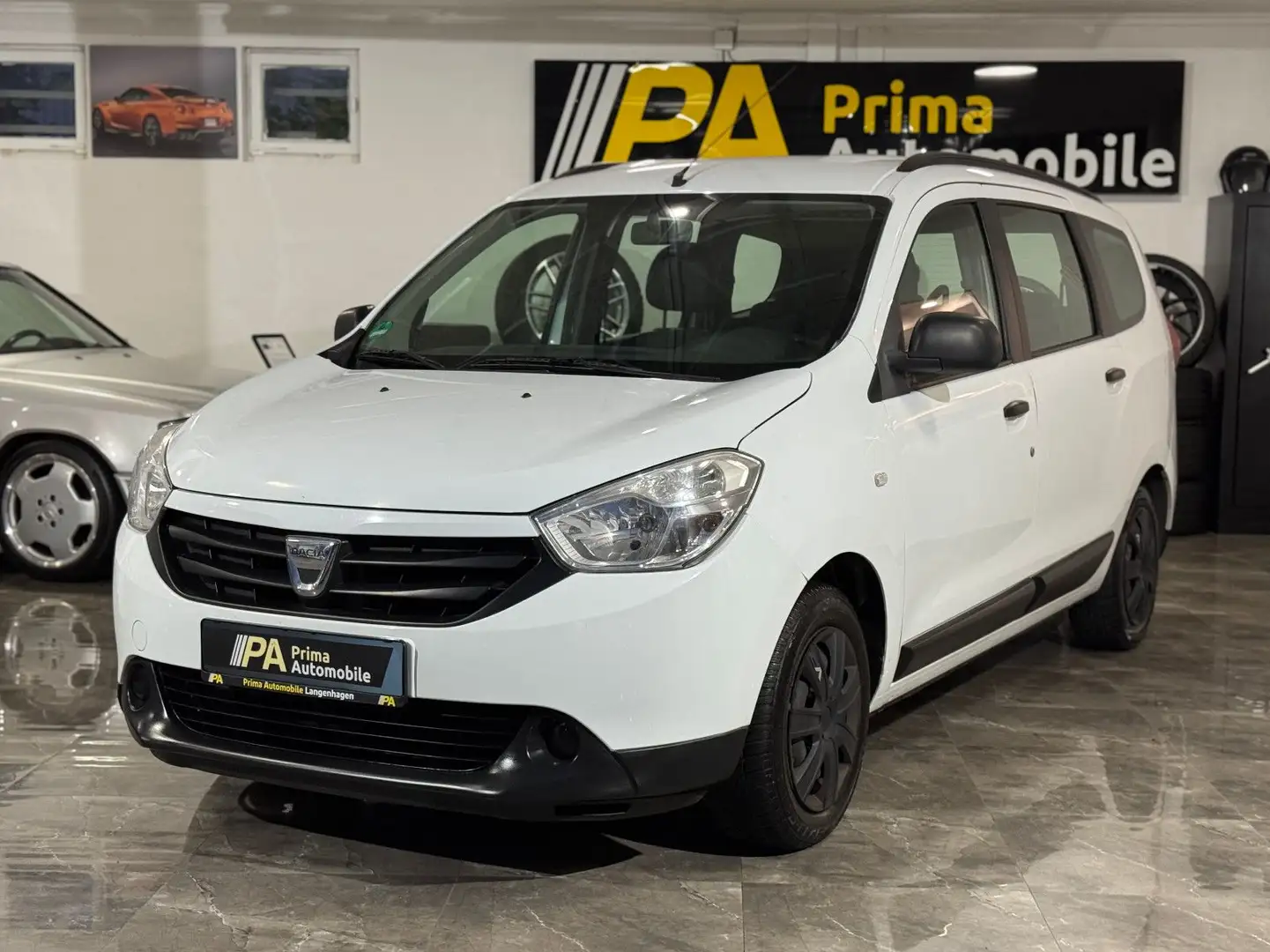 Dacia Lodgy 1.6 MPI Picknick LPG 2. Hand 7-Sitzer Blanc - 1