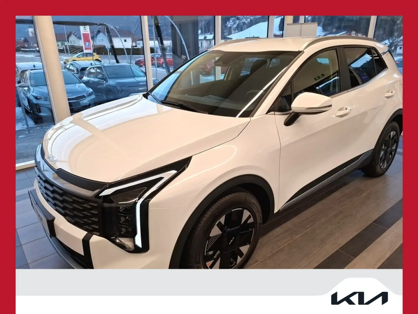 Kia Sportage 1,6 TGDI Silber Weiß - 1