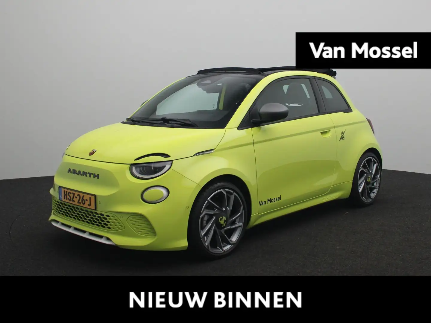 Abarth 500e Cabrio Turismo 42 kWh | DEMO | 360 Parkeersensoren Grün - 1
