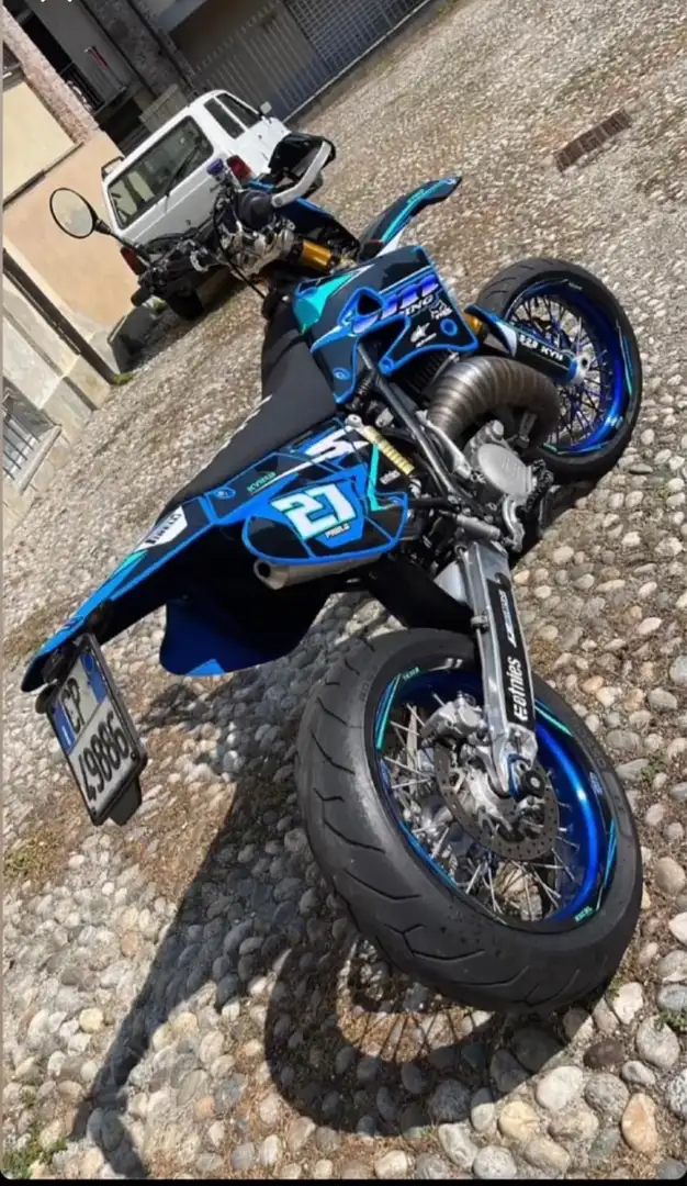 TM EN 125 motard Blu/Azzurro - 2