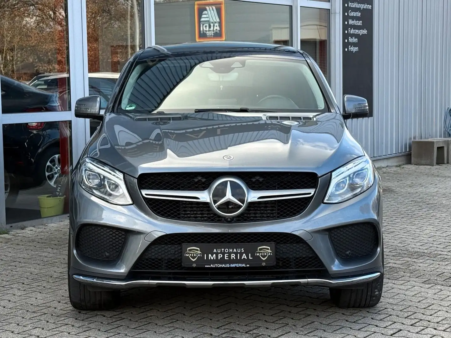 Mercedes-Benz GLE 350 d Coupe 4M AMG NAPPA+PANO+STDHZ+ACC+360° Grau - 2