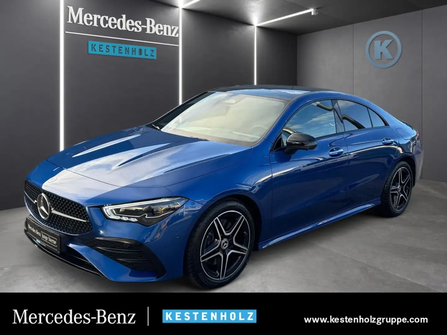 Mercedes-Benz CLA 200 AMG Line Sportpaket Bluetooth Navi LED Blau - 1