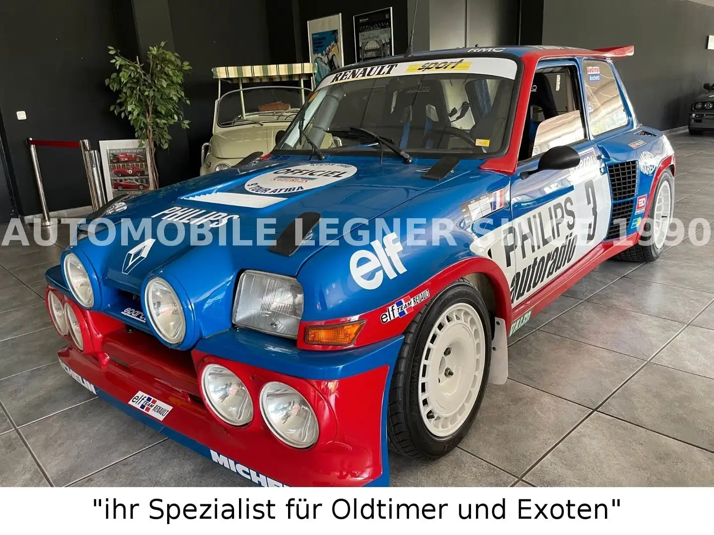 Renault R 5 Maxi Turbo 2 im Topzustand Bleu - 1