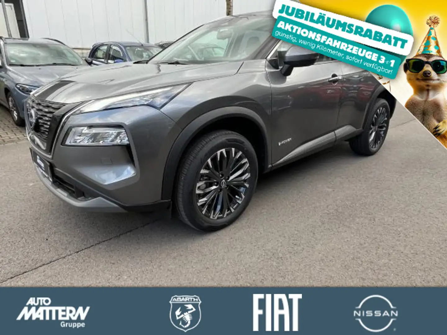 Nissan X-Trail N-Connecta,e-4orce,19",LED,Navi,ProPilot Grau - 1