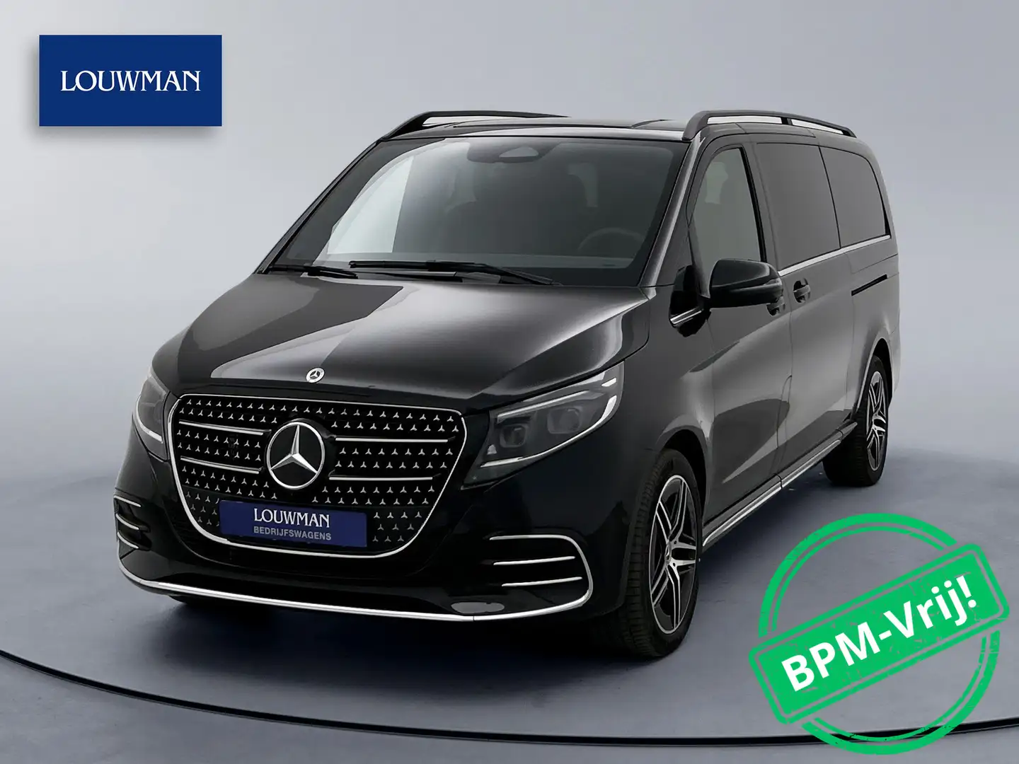 Mercedes-Benz V 300 300d 4-MATIC Extra Lang DC AMG Avantgarde BPM-Vrij Чорний - 1