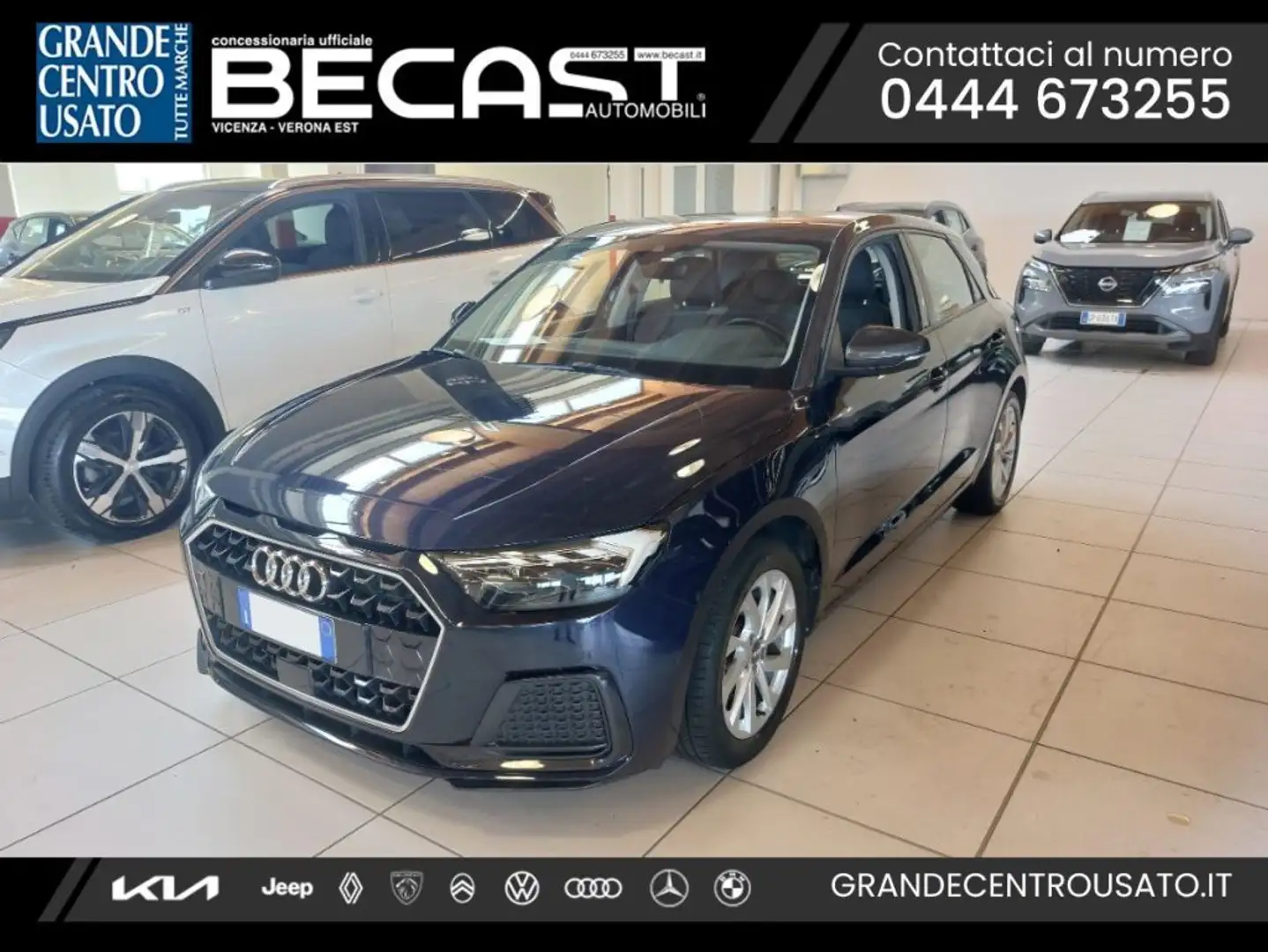 Audi A1 SPB 30 TFSI S tronic Advanced Blu/Azzurro - 1