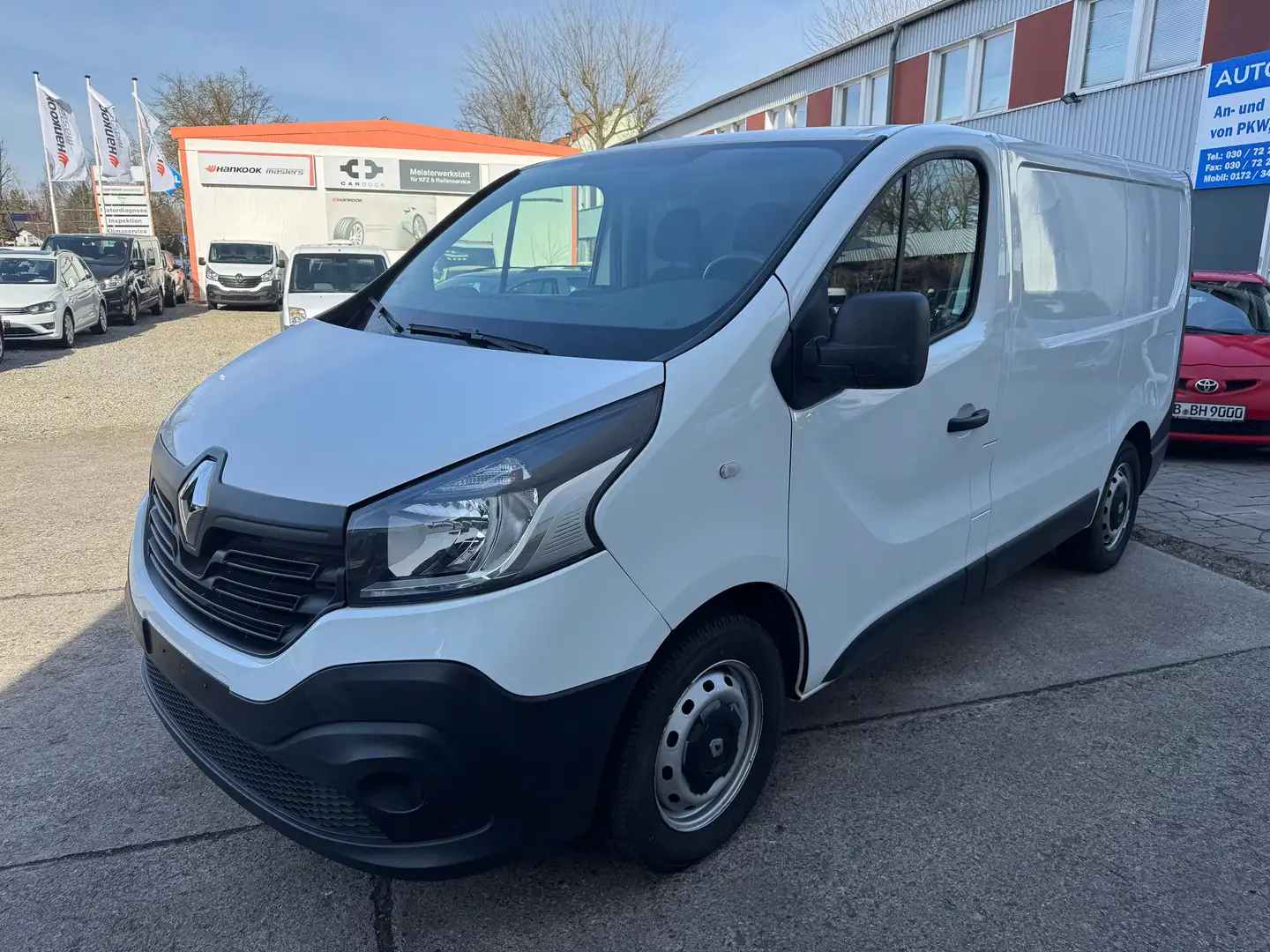 Renault Trafic 1.6L  L1H1 Komfort Blanc - 1