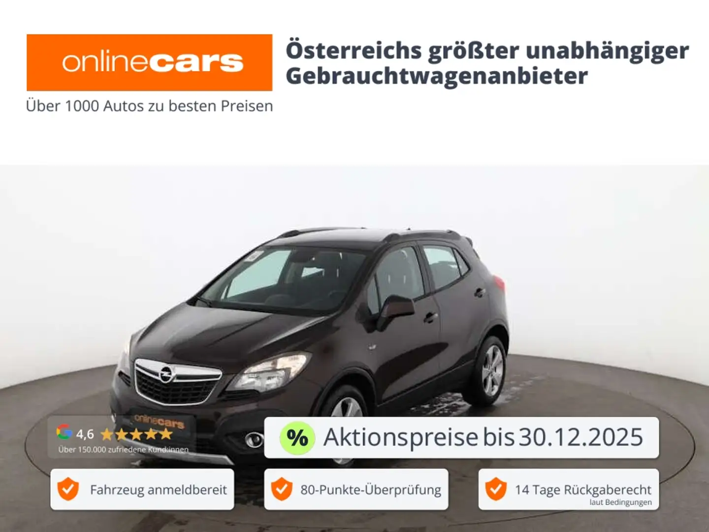 Opel Mokka 1.4 Turbo Edition SITZHZG TEMPOMAT Braun - 1