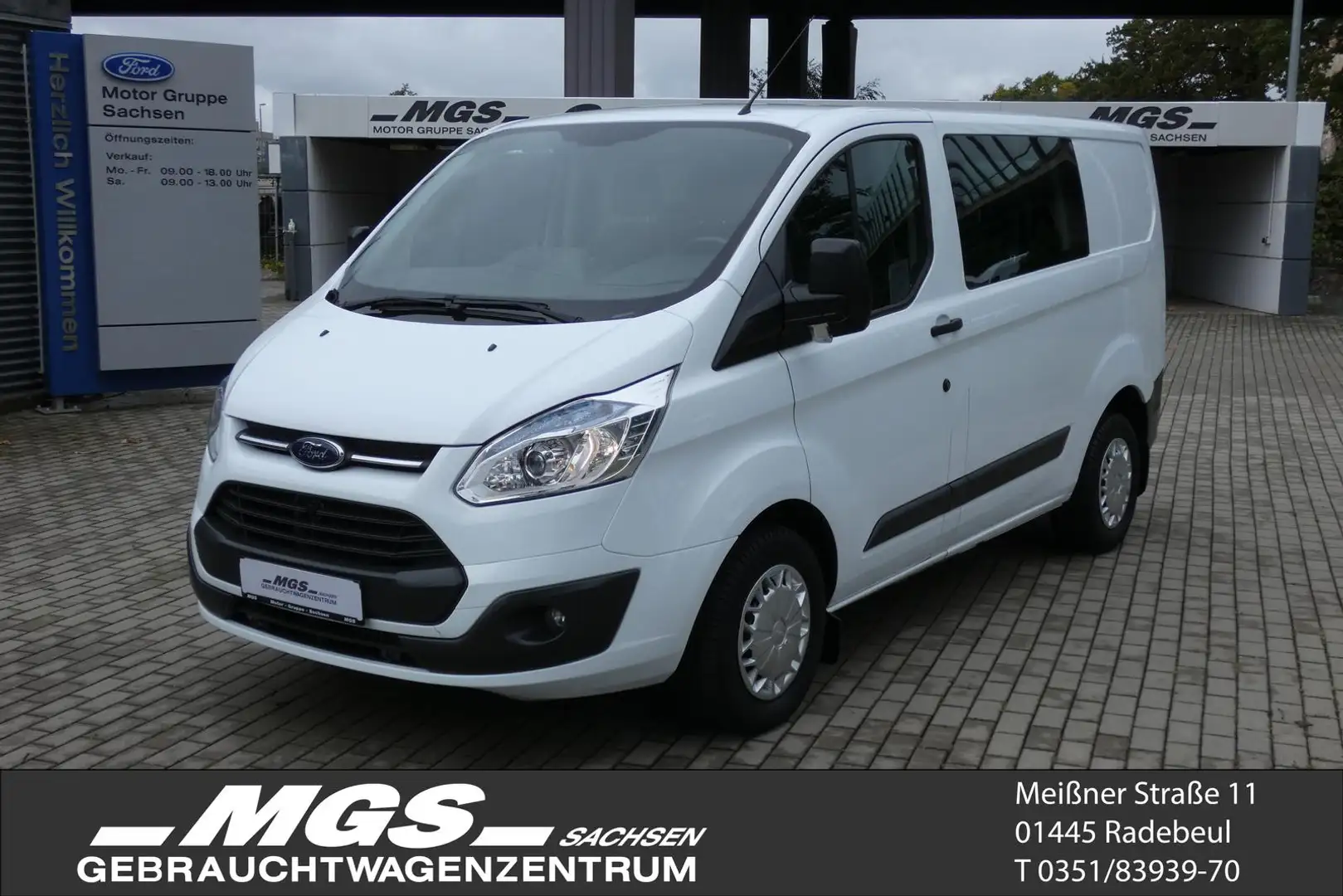 Ford Transit Custom 2.2 TDCi 'Trend' #STHZG #FSH #KLIMA Weiß - 1