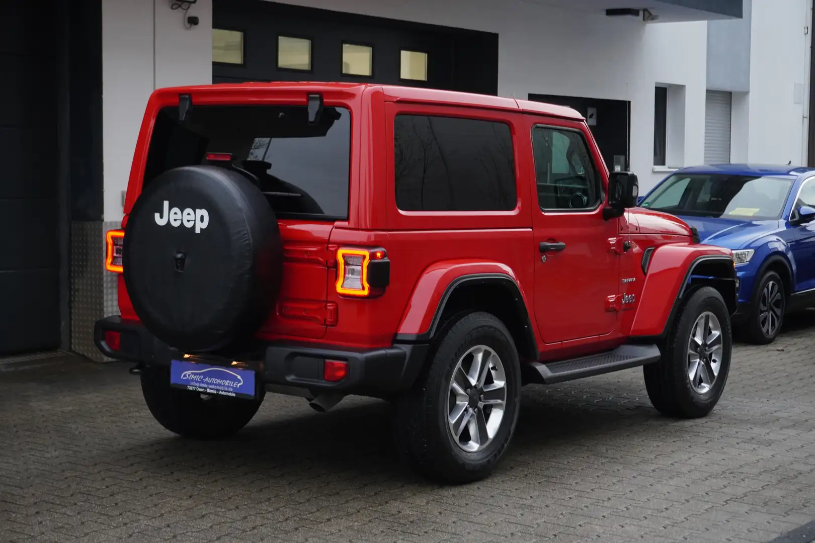 Jeep Wrangler 2.0 T-GDI Unlimited Sahara NAVI+KAMERA+ALU+37.Tkm Rot - 2