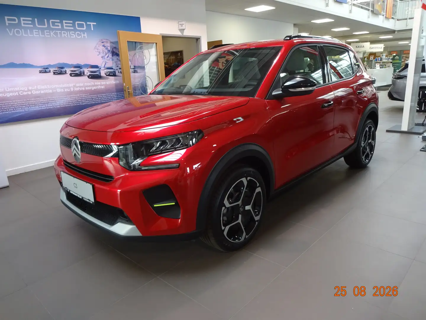 Citroen C3 Turbo 100 PLUS Rot - 1