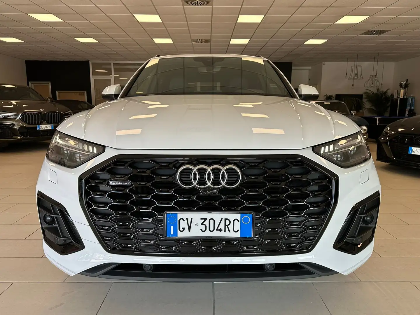 Audi Q5 Sportback 40 2.0 tdi S line Plus quattro Uni Propr Bianco - 2