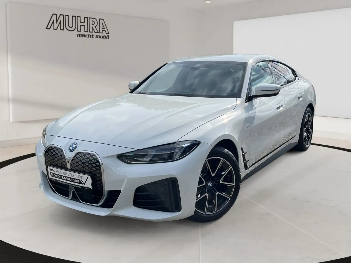 BMW i4 eDrive40 M Sportpaket AHK Sitzheizung Parkingassis Blanc - 2