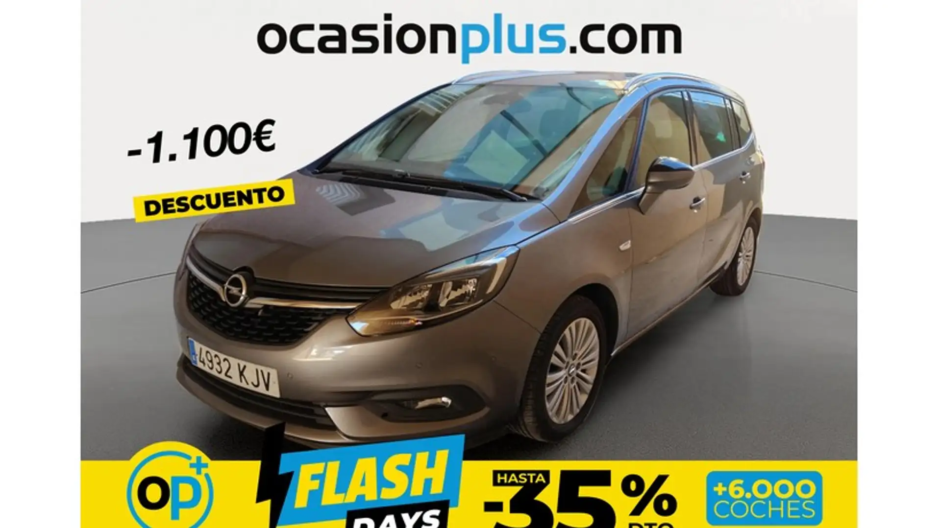 Opel Zafira 1.6CDTI S/S Selective 120 Gris - 1