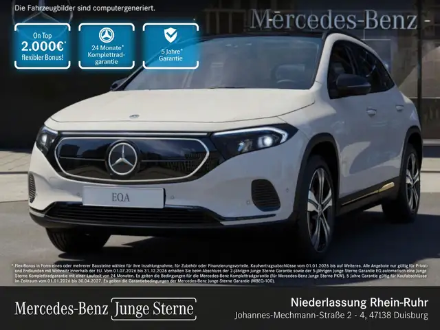 Mercedes-Benz EQA 300 4M PROG+NIGHT+PLUS-PAKET+PANO+360+KEYLESS