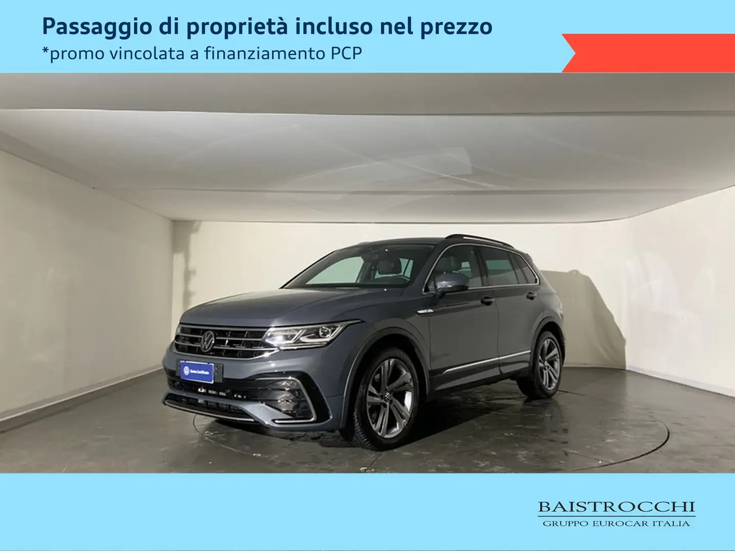 Volkswagen Tiguan 2.0 tdi r-line 150cv dsg Grigio - 1