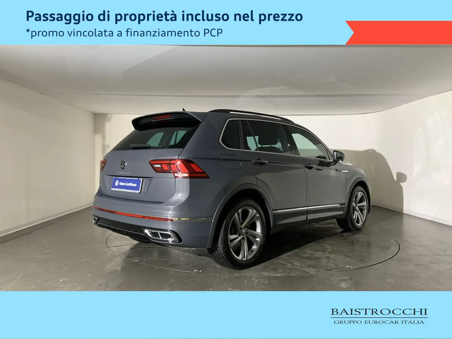 Volkswagen Tiguan 2.0 tdi r-line 150cv dsg Grigio - 2