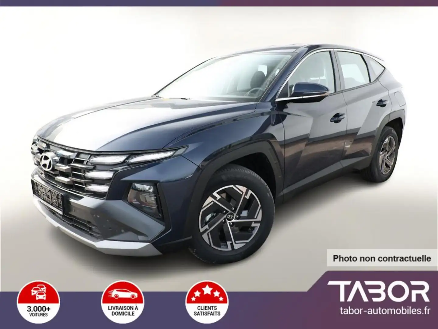 Hyundai TUCSON 1.6 HEV 215 DCT Prime Matrix 19P Bleu - 1