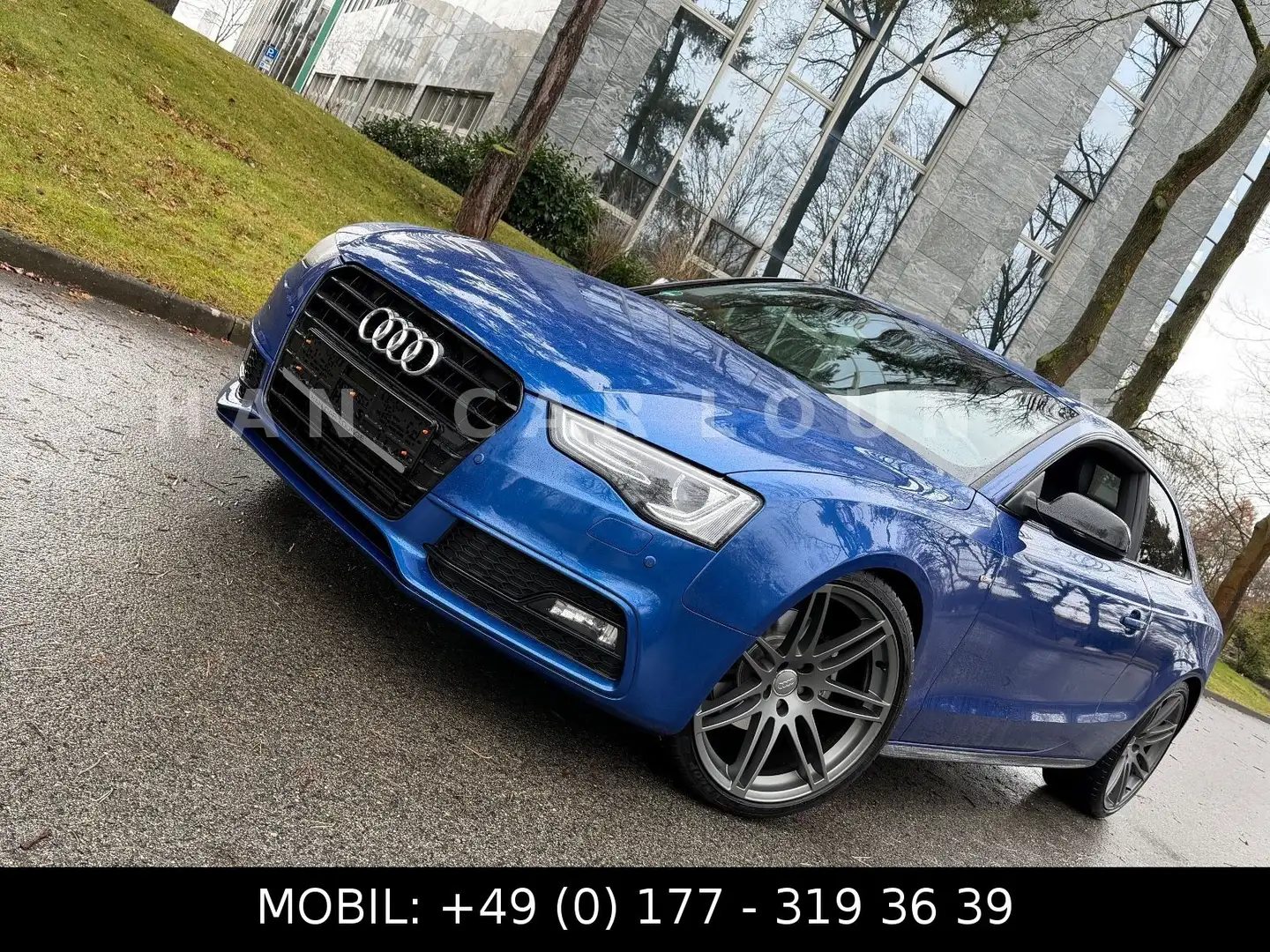 Audi A5 Coupe 1.8 TFSI*S-LINE*XENON*LEDER*KEYLESS* Blau - 1