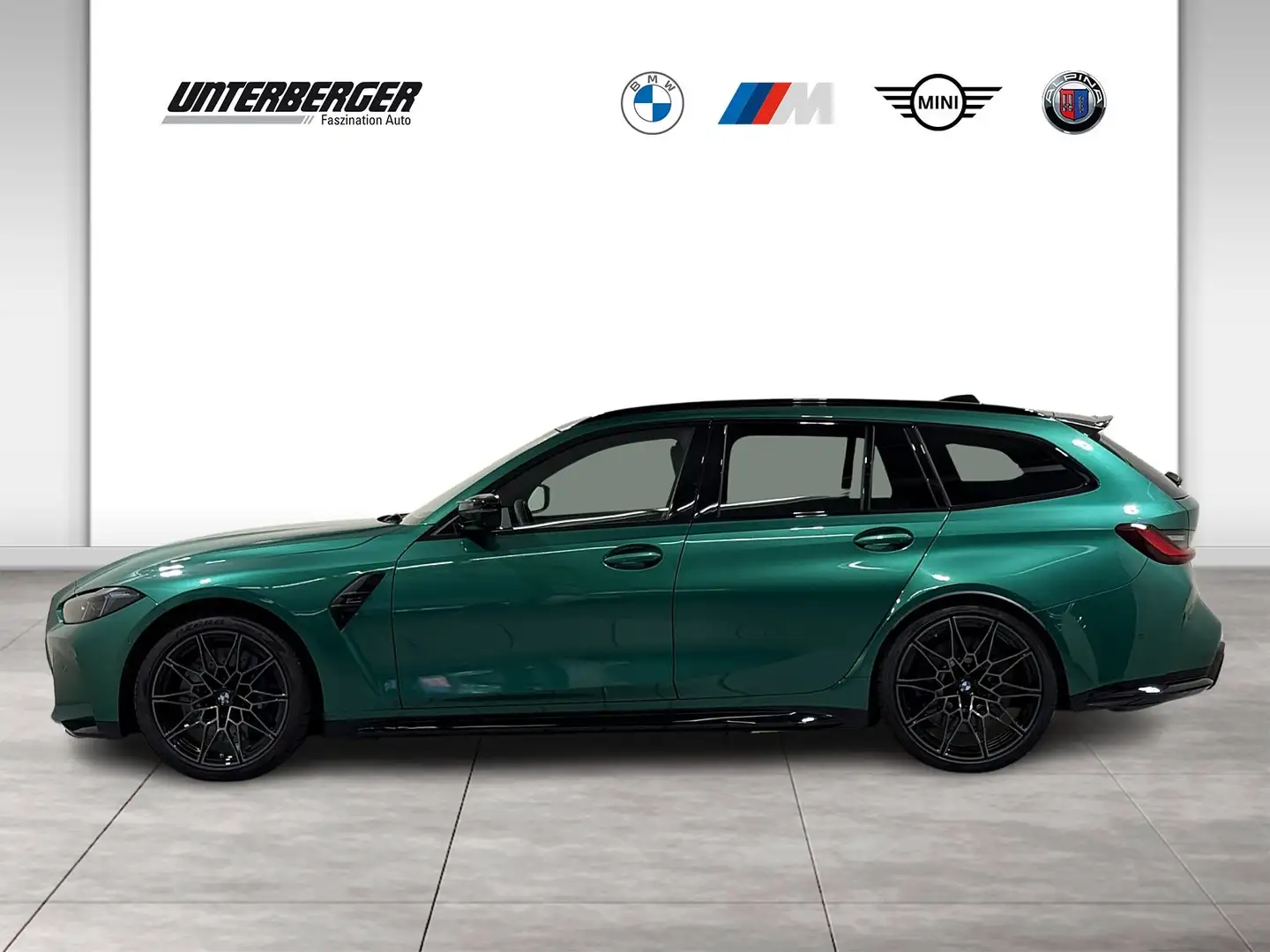 BMW M3 Competition M xDrive Touring Schalensitze ACC Grün - 2
