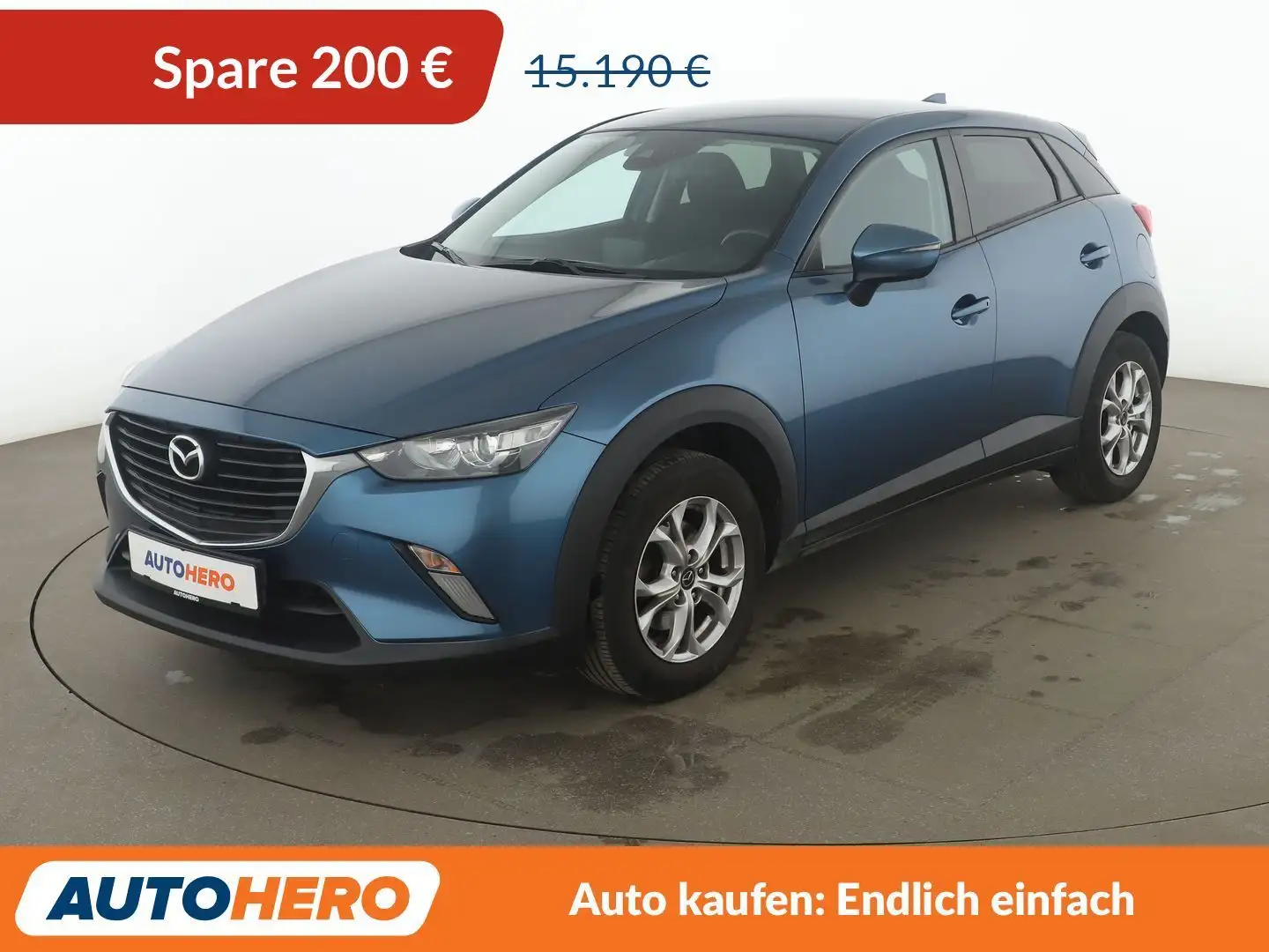 Mazda CX-3 2.0 Center-Line*NAVI*TEMPO*PDC*SHZ*KLIMA* Blau - 1