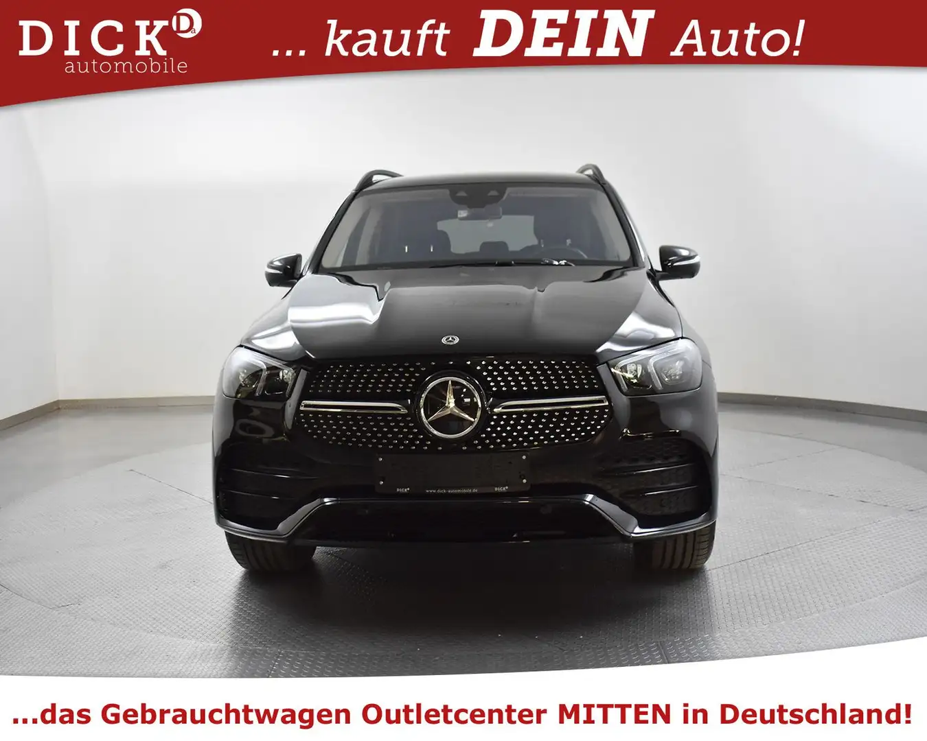 Mercedes-Benz GLE 450 GLE450 4M AMG Line EXCLUS+LUFT+NGHT+MEMO+BURM+36 Schwarz - 2