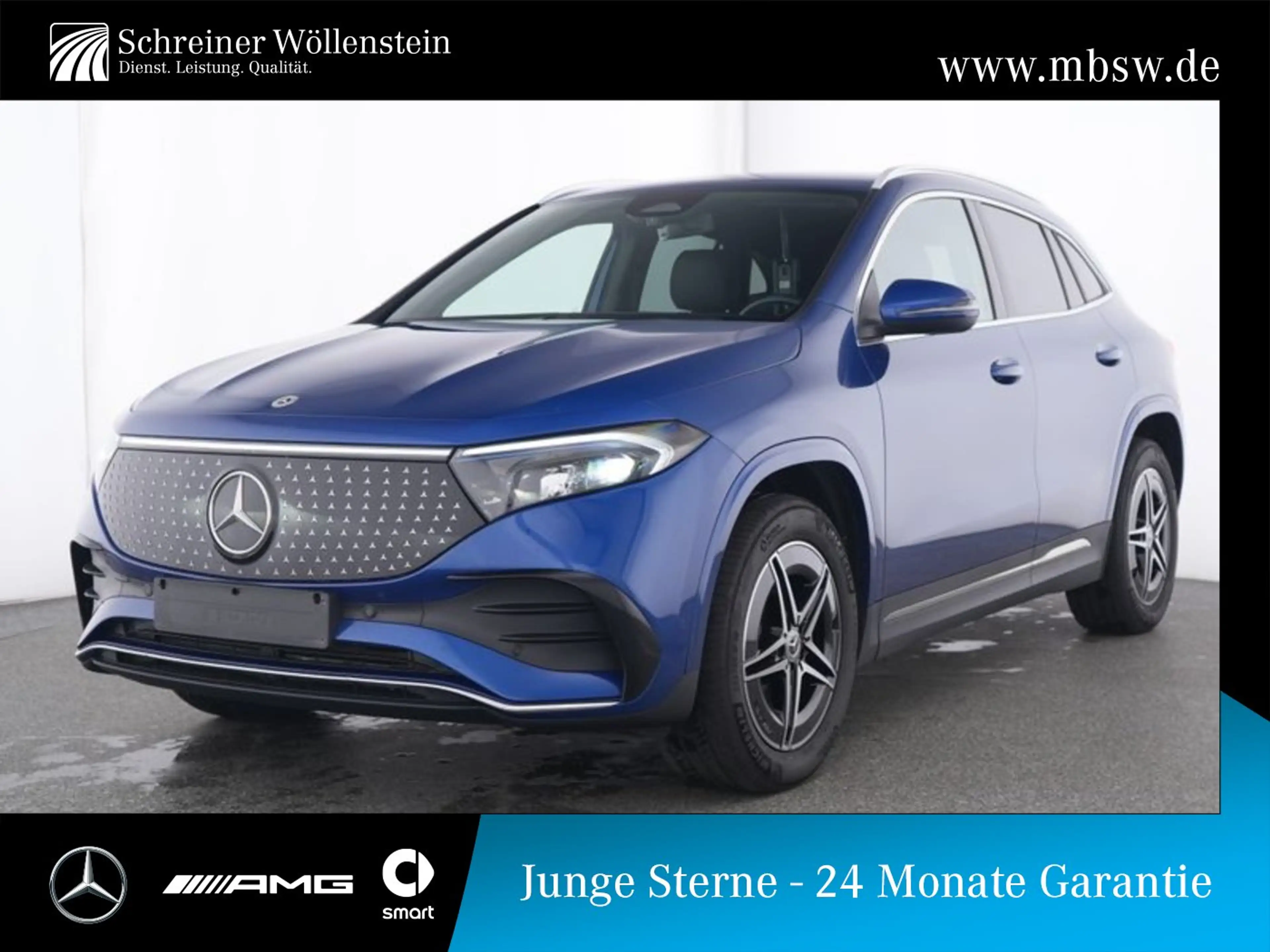 Mercedes-Benz EQA 250 + AMG*AHK*DISTRONIC*Ambi*CarPlay*FACELIFT