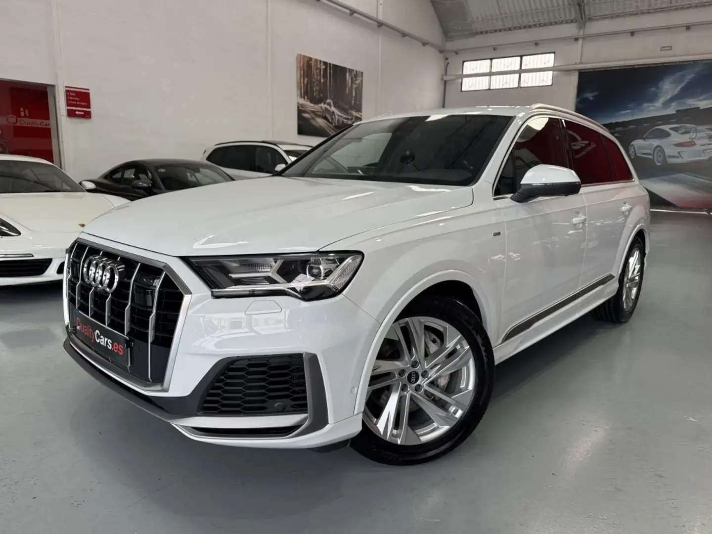 Audi Q7 50 TDI S line plus quattro Blanco - 2