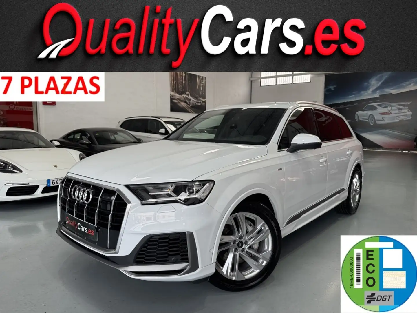 Audi Q7 50 TDI S line plus quattro Blanco - 1