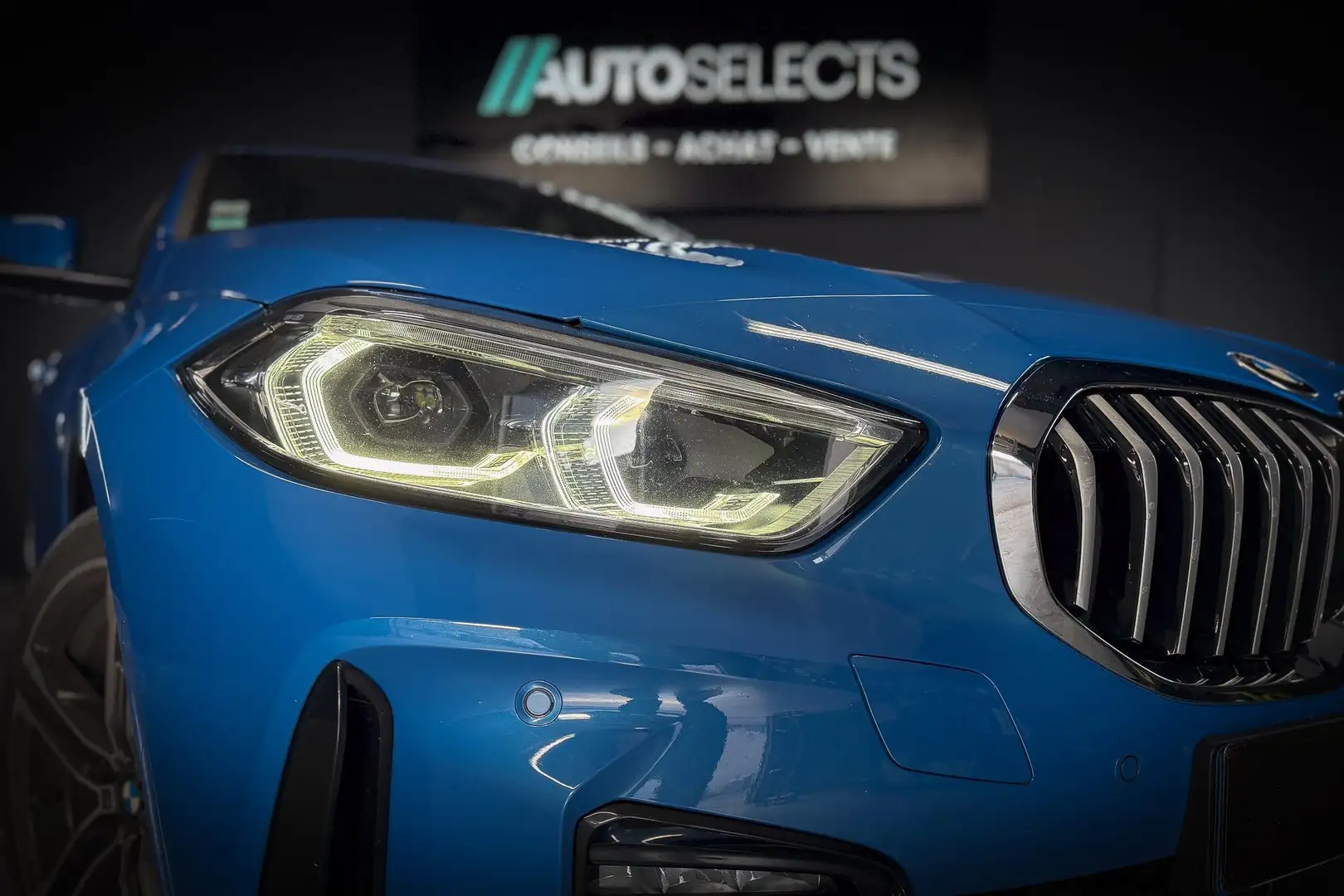 BMW 120 M SPORT - 120d - xDrive 4x4 - 190cv - BVA | APPLE  Bleu - 2