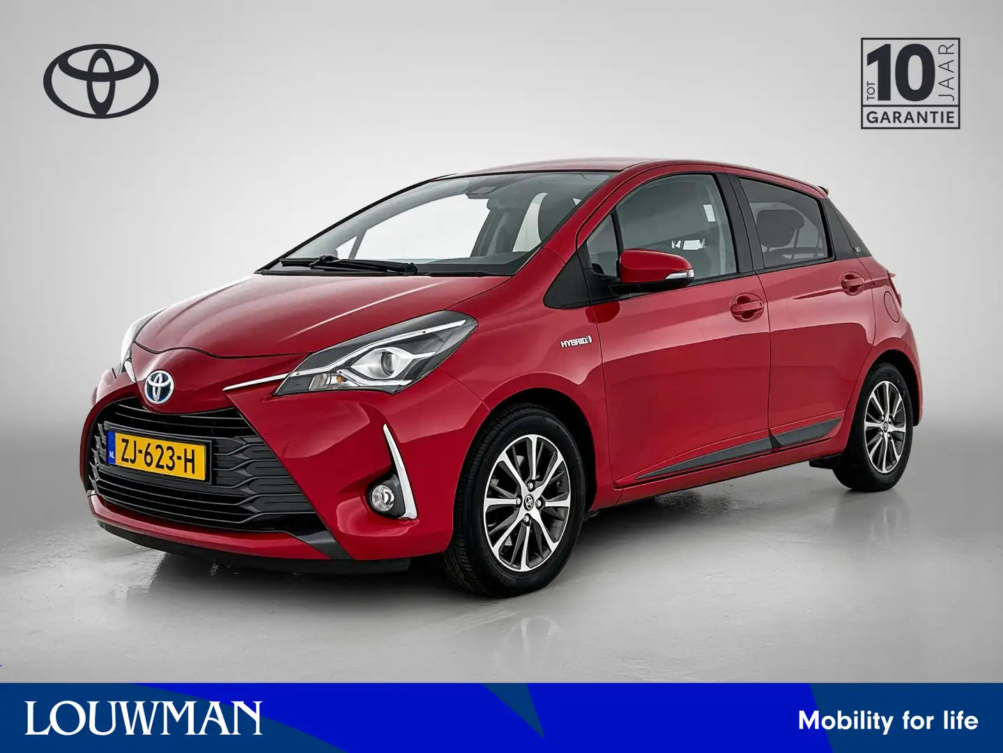 Toyota Yaris 1.5 Hybrid Y20 | Navigatie | LM velgen | Climate C Rojo - 1